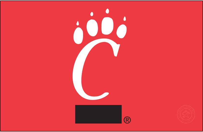 Cincinnati Bearcats 1990-2005 Primary Dark Logo v2 diy iron on heat transfer